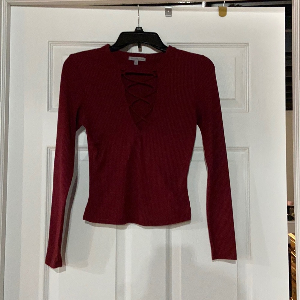 Long sleeved top